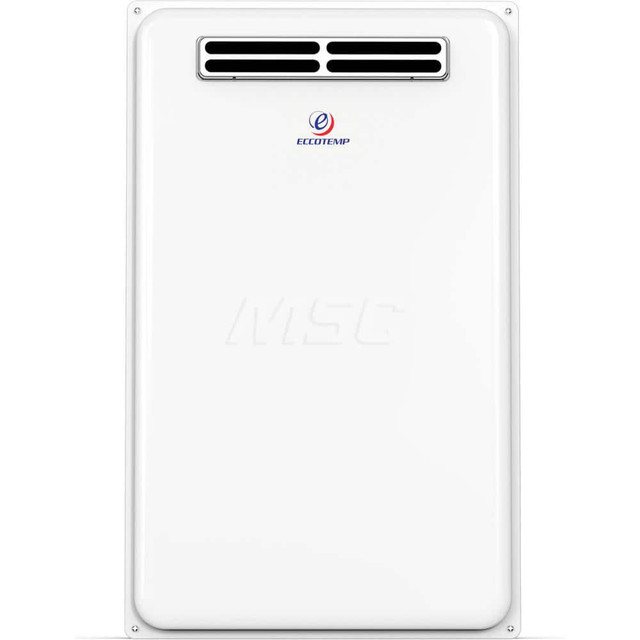 Eccotemp 45H-NG Gas Water Heaters; Inlet Size (Inch): 3/4 ; Commercial/Residential: Residential ; Fuel Type: Natural Gas ; Pilot Light Window: No ; Tankless: Yes ; Resettable Pilot: No