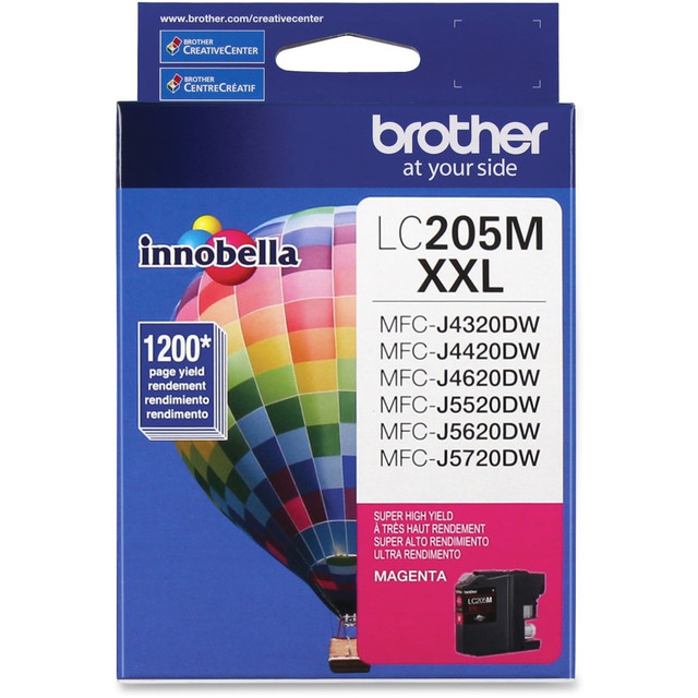 Compatible Brother models: MFC : MFC-J4320DW, MFC-J4420DW, MFC-J4620DW, MFC-J5520DW, MFC-J5620DW, MFC-J5720DW.  .  Super high-yield ink cartridge produces crisp and professional results in Brother MFC-J4320DW, MFC-J4420DW, MFC-J4620DW, MFC-J5520DW, MFC-J5620DW and MFC-J5720DW. High capacity is perfect for high-volume printing. Innobella ink technology offers print longevity, richer colors and sharper images.  Super-high yield for efficient, high-volume printing  Compatible with Brother MFC-J4320DW  Works in MFC-J4420DW, MFC-J4620DW, MFC-J5520DW,  Also for use in MFC-J5620DW and MFC-J5720DW  High-quality results with Innobella ink - resists fading  Yields up to 1,200 pages.  Helps Avoid Waste - Designed for extended use, helping reduce or eliminate material use and potentially save money.  Recycling solution - designed to encourage recycling, helping you divert materials from landfill.