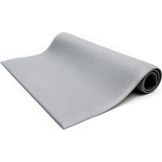 Bertech AFTX38-3X12GRBE Anti-Fatigue Mat: 12' Length, 3' Wide, 3/8" Thick, Vinyl, Beveled Edge, Light-Duty