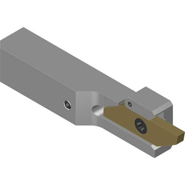 Arno 112077 Indexable Grooving Toolholders; Internal or External: External ; Toolholder Type: External Grooving ; Insert Seat Size: 8.00 ; Hand of Holder: Left Hand ; Cutting Direction: Neutral ; Maximum Depth of Cut (mm): 8.50