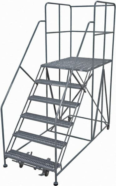 Cotterman D0550063-04 Steel Rolling Platform: 6 Step