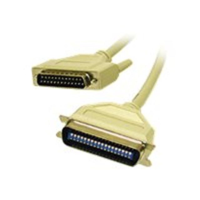 LASTAR INC. 06094 C2G - Parallel cable - DB-25 (M) to 36 pin Centronics (M) - 50 ft - white LASTAR INC. 06094 C2G - Parallel cable - DB-25 (M) to 36 pin Centronics (M) - 50 ft - white