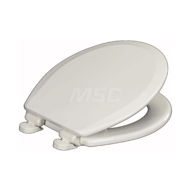 CENTOCO DS750SCCT-001 Toilet Seats; Type: Closed Front w/ Cover and Slow Close ; Style: Round ; Material: Plastic ; Color: White ; Outside Width: 14-3/8 (Inch); Inside Width: 0 (Inch)