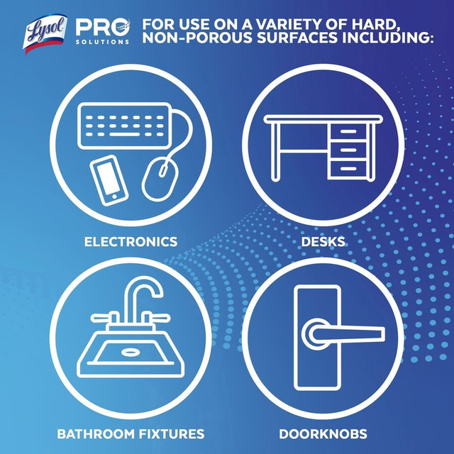 Reckitt Benckiser plc Lysol 84251CT Lysol Lemon/Lime Disinfecting Wipes