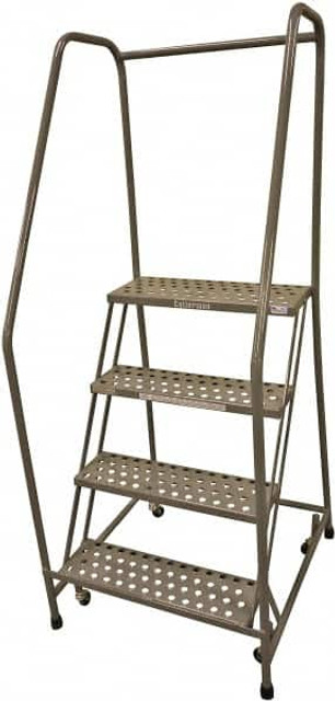 Cotterman D0830009-14 Steel Rolling Ladder: 4 Step