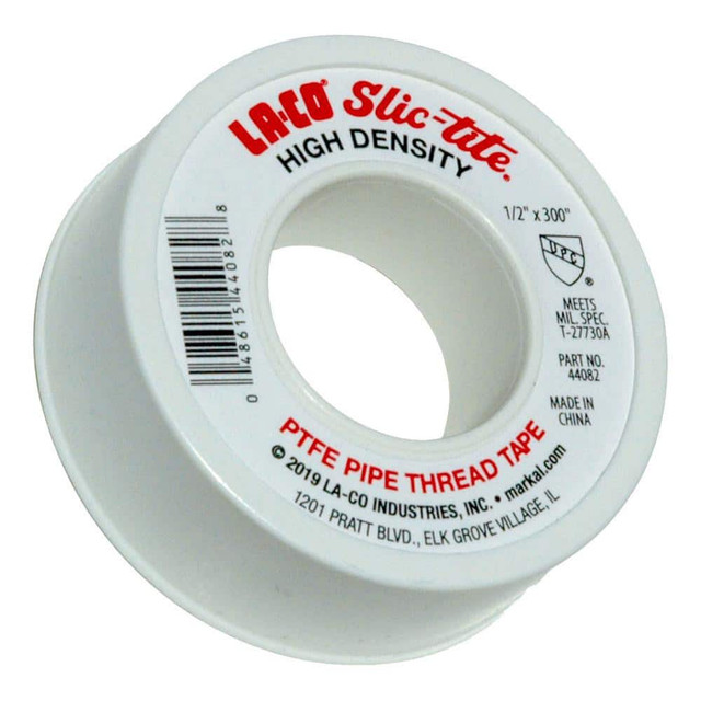 LA-CO 44082 1/2" Wide x 300" Long General Purpose Pipe Repair Tape