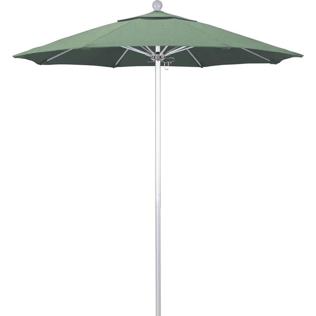 California Umbrella 194061620229 Patio Umbrellas; Fabric Color: Spa ; Base Included: No ; Fade Resistant: Yes ; Diameter (Feet): 7.5 ; Canopy Fabric: Pacifica
