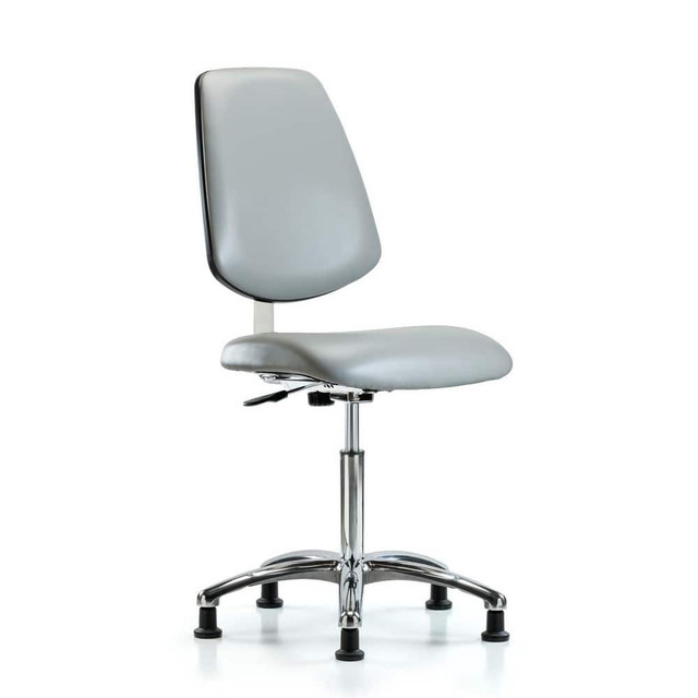 Blue Ridge Ergonomics MSC40407 Task Chair: Vinyl, Dove