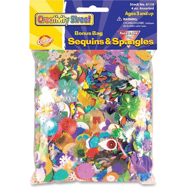 Dixon Ticonderoga Company Creativity Street 6114 Creativity Street Sequins/Spangles Bonus Bag