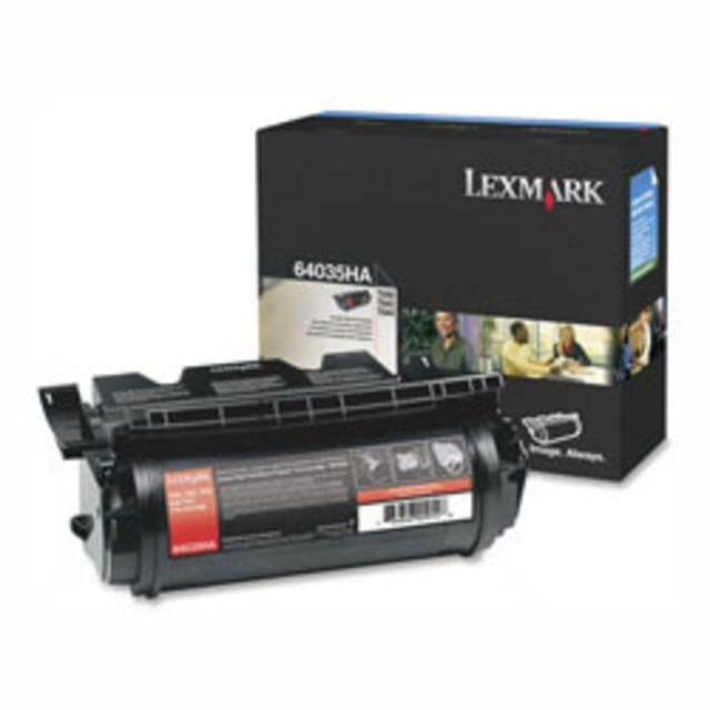 LEXMARK INTERNATIONAL, INC. 64035HA Lexmark 64035HA Black High Yield Toner Cartridge