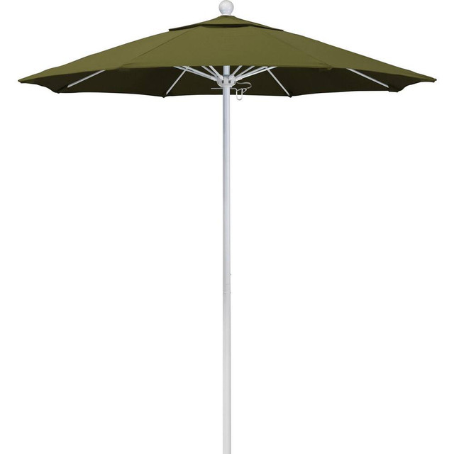 California Umbrella 194061620649 Patio Umbrellas; Fabric Color: Palm ; Base Included: No ; Fade Resistant: Yes ; Diameter (Feet): 7.5 ; Canopy Fabric: Pacifica