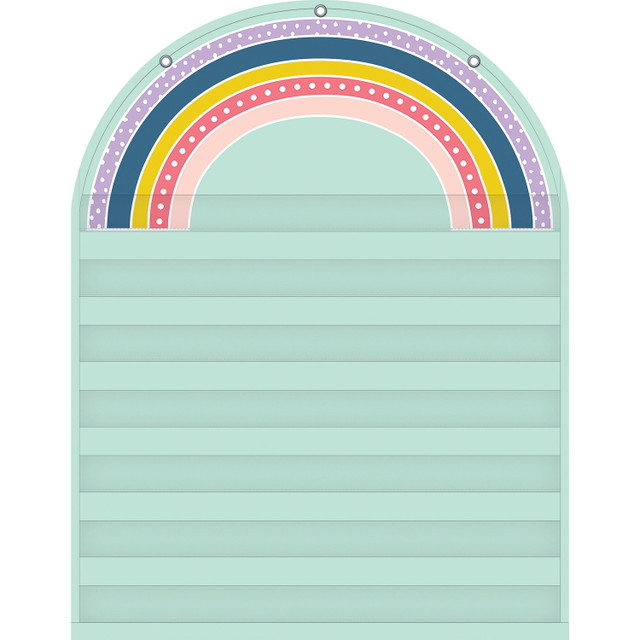 Teacher Created Resources 20100 Teacher Created Resources Oh Happy Day Rainbow 7 Pocket Chart Teacher Created Resources 20100 Teacher Created Resources Oh Happy Day Rainbow 7 Pocket Chart
