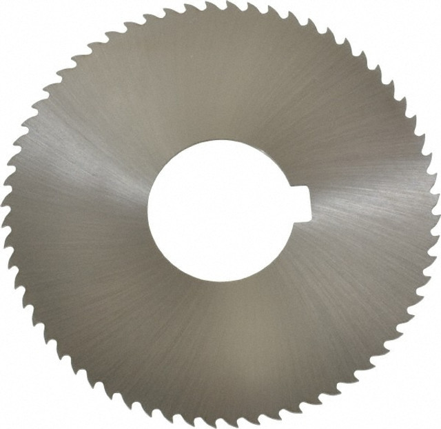 Controx 12600761190001 Slitting & Slotting Saw: 3" Dia, 0.0469" Thick, 1" Arbor Hole, 64 Teeth, Cobalt