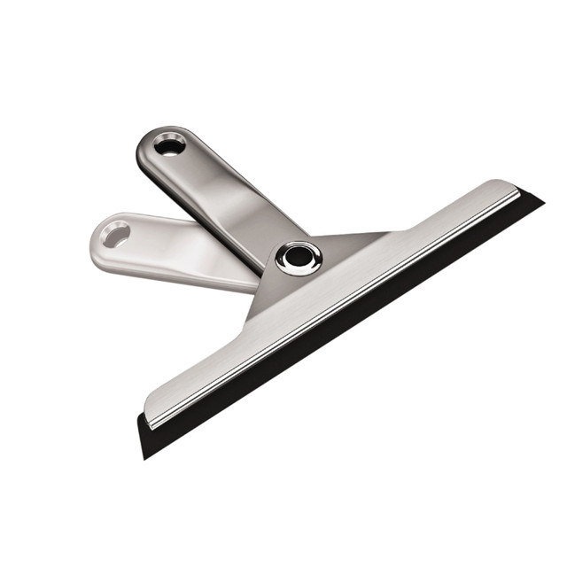 SIMPLEHUMAN LLC BT1071 simplehuman Foldaway Squeegee, Die-cast Zinc & Anodized Aluminum