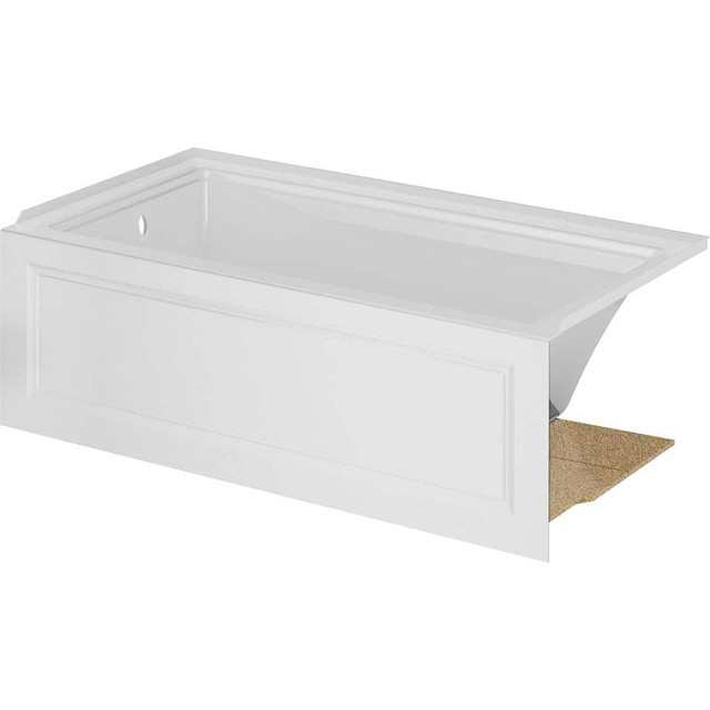 American Standard 2544202.020 Town Square. S 60 x 32-Inch Integral Apron Bathtub With Left-Hand Outlet