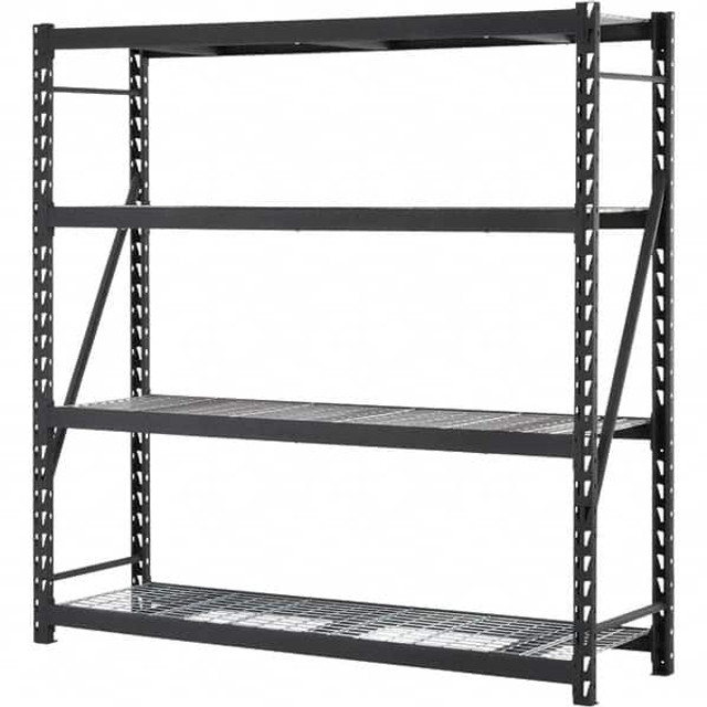 Edsal ER842484W4 Bulk Storage Rack: 1,500 lb per Shelf, 4 Shelves