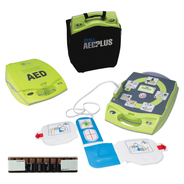 ZOLL MEDICAL CORP 800000400701 ZOLL AED Plus Defibrillator, Lime Green