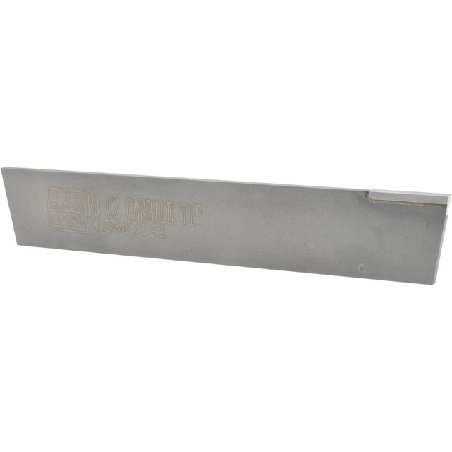 MSC P8-C2 Cutoff Blade: Parallel, 3/16" Wide, 1-1/8" High, 6-1/2" Long