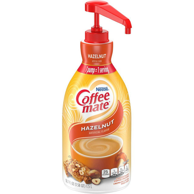 Nestle Professional Coffee mate 31831CT Coffee mate Hazelnut Liquid Creamer Pump Bottle - Gluten-Free Nestle Professional Coffee mate 31831CT Coffee mate Hazelnut Liquid Creamer Pump Bottle - Gluten-Free