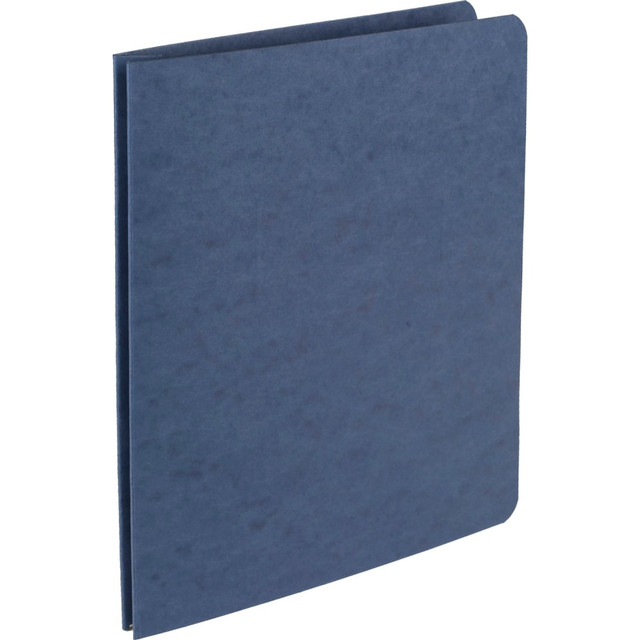 Whether its a company report or your graduate thesis, Office Depot report binders safeguard important documents. These scored-hinge pressboard binders hold a generous amount of paper and offer durable protection.  Steel fastener holds up to 3in (500 sheets) of 8 1/2in x 11in paper on 8 1/2in centers.  Contains Recycled Content - See Specs for Details.