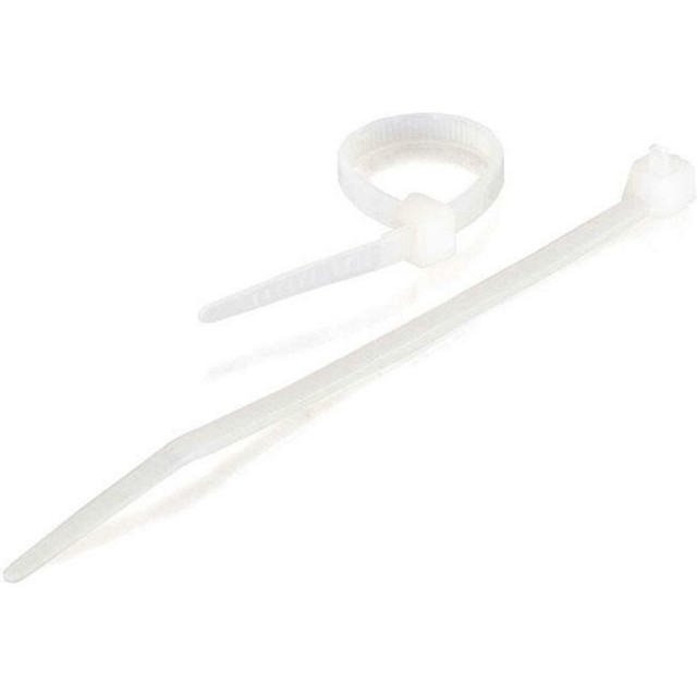LASTAR INC. 43032 C2G 4in Cable Ties - White - 100pk - Cable Holder - Natural - 4in Length - 100 Pack - TAA Compliant LASTAR INC. 43032 C2G 4in Cable Ties - White - 100pk - Cable Holder - Natural - 4in Length - 100 Pack - TAA Compliant