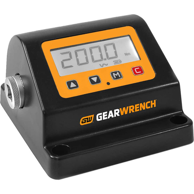GEARWRENCH 89634 Torque Wrench Meters & Calibrators; Minimum Torque (Nm): 25.000 ; Minimum Torque (Ft/Lb): 18.00 (Pounds); Minimum Torque (Inch/oz): 3456.00 ; Minimum Torque (In/Lb): 216.00 (Pounds); Maximum Torque (In/Lb): 2220.00 ; Maximum Torque (