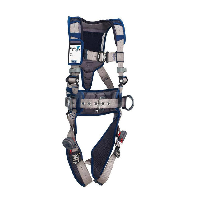 DBI-SALA 7012816029 Fall Protection Harnesses: 420 Lb, Construction Style, Size X-Large, For Positioning, Polyester, Back & Side