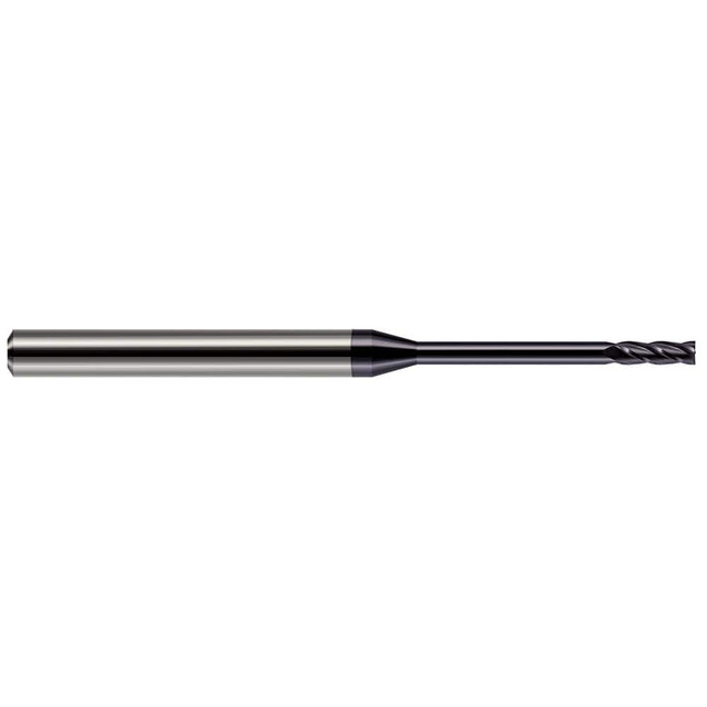 Harvey Tool 992560-C3 Square End Mill: 0.06" Dia, 0.18" LOC, 4 Flutes, Solid Carbide