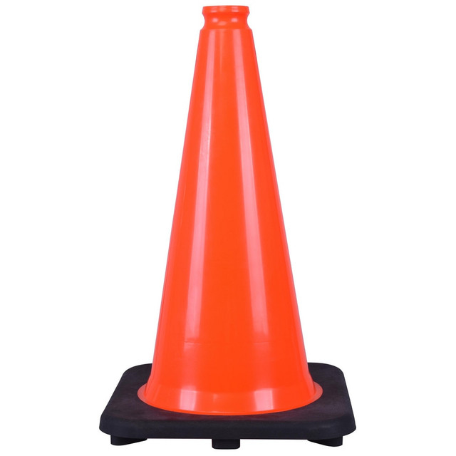 PRO-SAFE DH-NTC-45N[NT] Cone with Base: Polyvinylchloride, 18" OAH, Orange