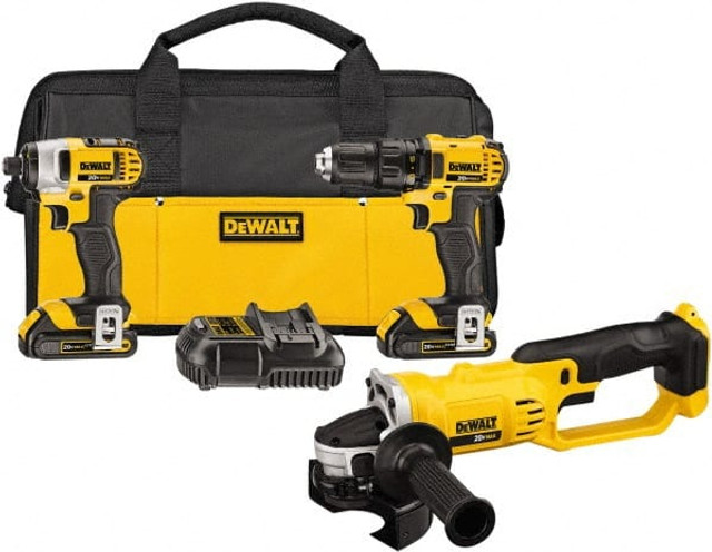 DeWALT 7136232/4222064 Cordless Tool Combination Kit: 20V, 9 Pc