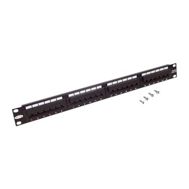 BELKIN, INC. F4P338-24AB5-AN Belkin 24 Port Cat5e Patch Panel - 24 x RJ-45