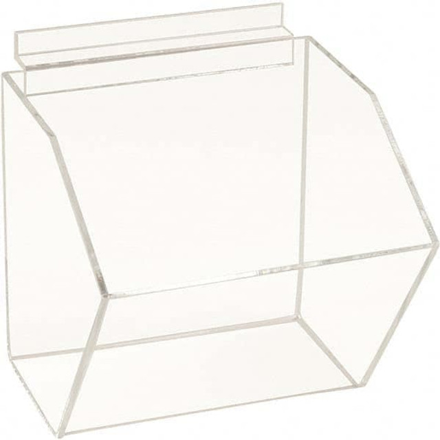 ECONOCO HP/DB66 Plastic Slatwall Bin: Clear