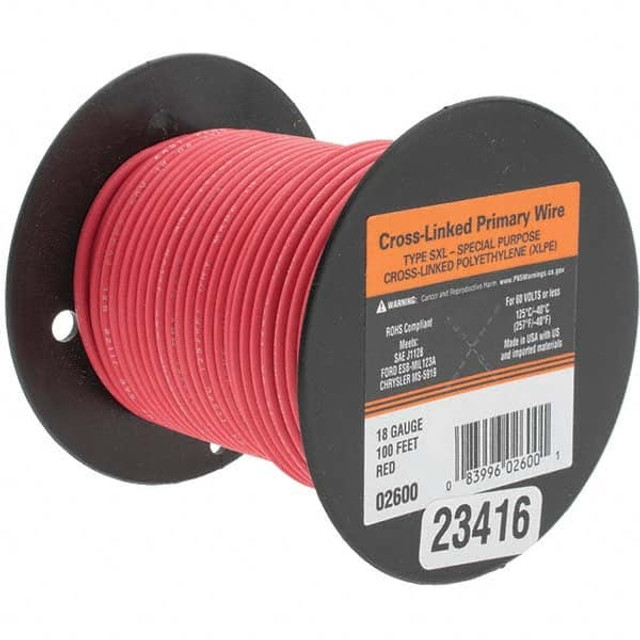 EastPenn 23416 18 AWG Automotive Cross-Linked Polyethylene Wire