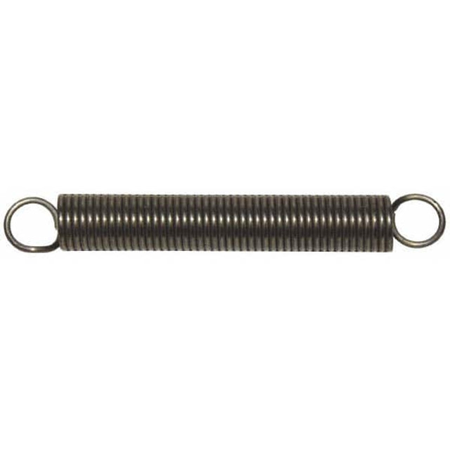 Gardner Spring 44-55-1750 Extension Spring: 0.42" OD, 1.4" Extended Length, 0.055" Wire Dia