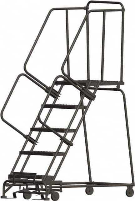 Ballymore 053021XKF 5-Step Steel Step Ladder: 83" High