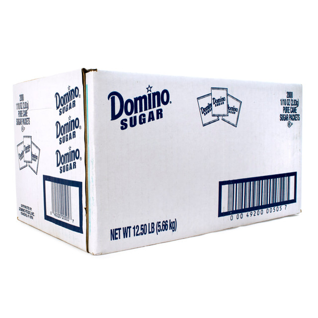 DOMINO FOODS, INC. 5097 Domino Sugar Packets, Box Of 2,000 Packets