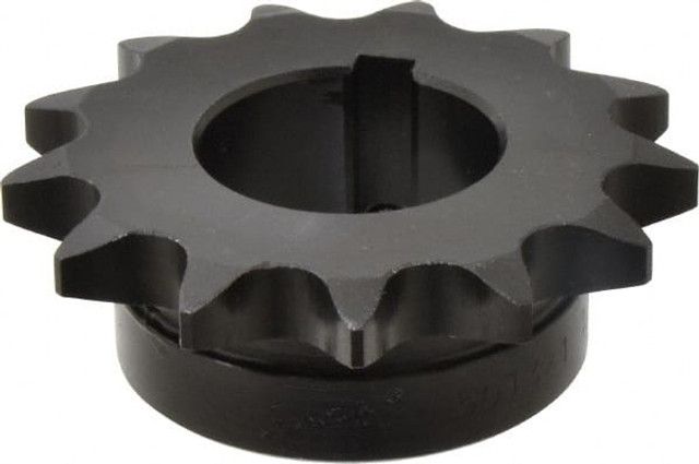 Browning 1128727 Finished Bore Sprocket: 13 Teeth, 5/8" Pitch, 1-1/4" Bore Dia, 2.17187" Hub Dia