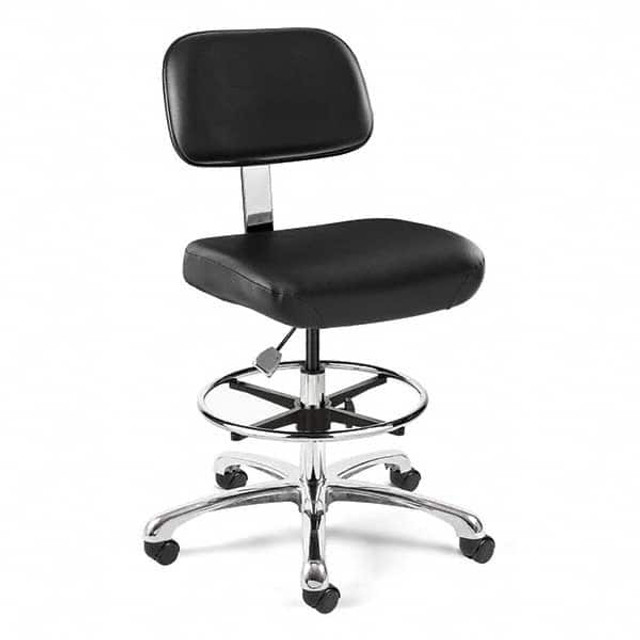 Bevco 5550C2-BLK-HFC Task Chair: Vinyl, Black