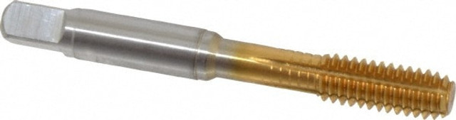 Guhring 9039400079380 Thread Forming Tap: 5/16-18 UNC, 2B/2BX Class of Fit, Modified Bottoming, Cobalt, TiN Coated