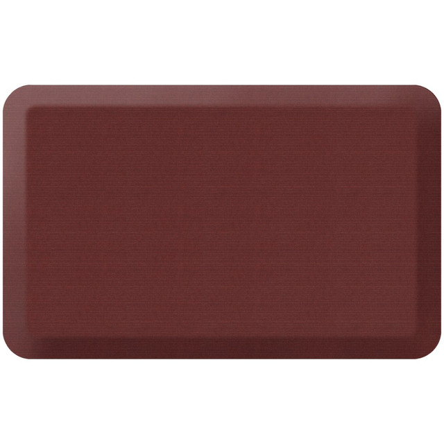 LETs GEL, INC. 106-23-2032-2 GelPro NewLife Designer Comfort Grasscloth Anti-Fatigue Floor Mat, 20in x 32in, Crimson LETs GEL, INC. 106-23-2032-2 GelPro NewLife Designer Comfort Grasscloth Anti-Fatigue Floor Mat, 20in x 32in, Crimson