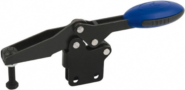 KIPP K0661.010001 Manual Hold-Down Toggle Clamp: Horizontal, U-Bar, Straight Base