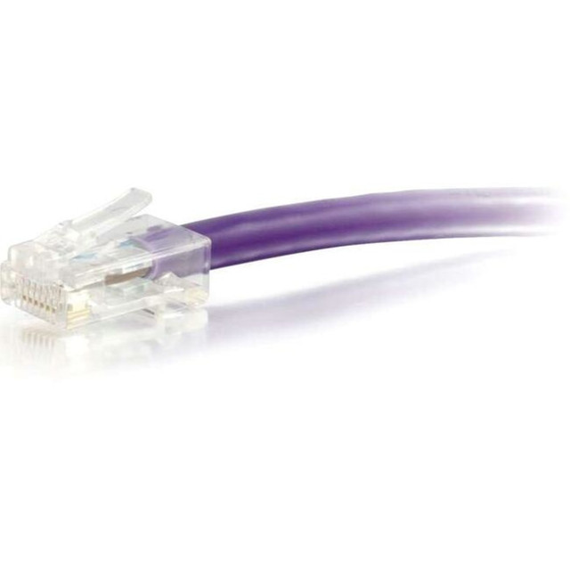 LASTAR INC. 04231 C2G-150ft Cat6 Non-Booted Unshielded (UTP) Network Patch Cable - Purple - Category 6 for Network Device - RJ-45 Male - RJ-45 Male - 150ft - Purple LASTAR INC. 04231 C2G-150ft Cat6 Non-Booted Unshielded (UTP) Network Patch Cable - Purple - Category 6 for Network Device - RJ-45 Male - RJ-45 Male - 150ft - Purple