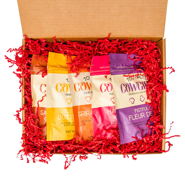 RISE NORTH AMERICA LLC VARIETY Too Haute Cowgirls Variety Pack Popcorn, 4.5 Oz, Case Of 5 Bags