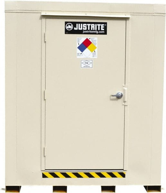 Justrite. 913120 12 Drum, 205 Gal Sump Capacity, Locker