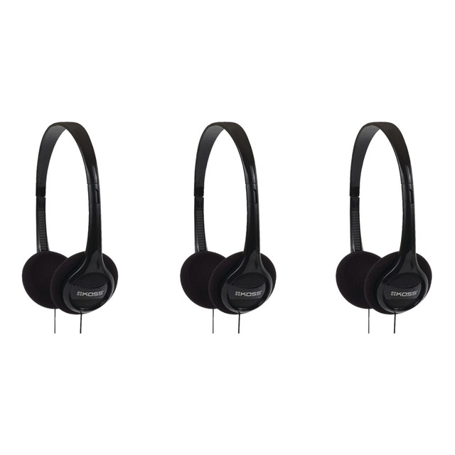 KOSS CORPORATION 843631119396 Koss KPH7 Colors On Ear Headphones - Stereo - Black - Wired - 32 Ohm - 80 Hz 18 kHz - Over-the-head - Binaural - Supra-aural - 4 ft Cable