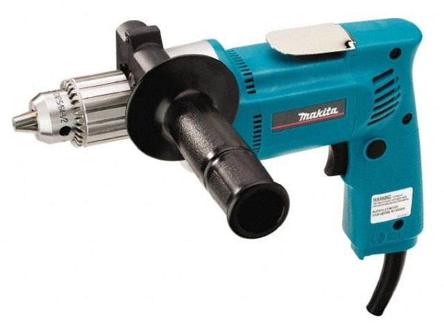 Makita 6302H Electric Drill: 1/2" Keyed Chuck, Pistol Grip, 550 RPM