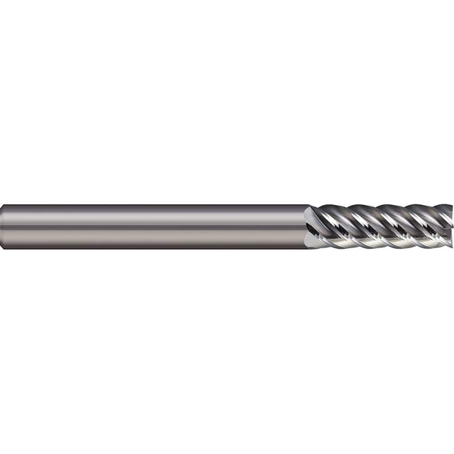 Micro 100 ARM-187-5 Square End Mill: 3/16" Dia, 5 Flutes, 5/8" LOC, Solid Carbide, 45 ° Helix