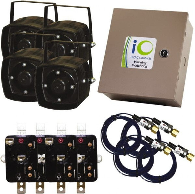 iO HVAC Controls IO-WW4 1 or 3 Phase, 24 VAC, 0-2A Amp, 2 Max Fuse A, Air Conditioner Theft Alarm