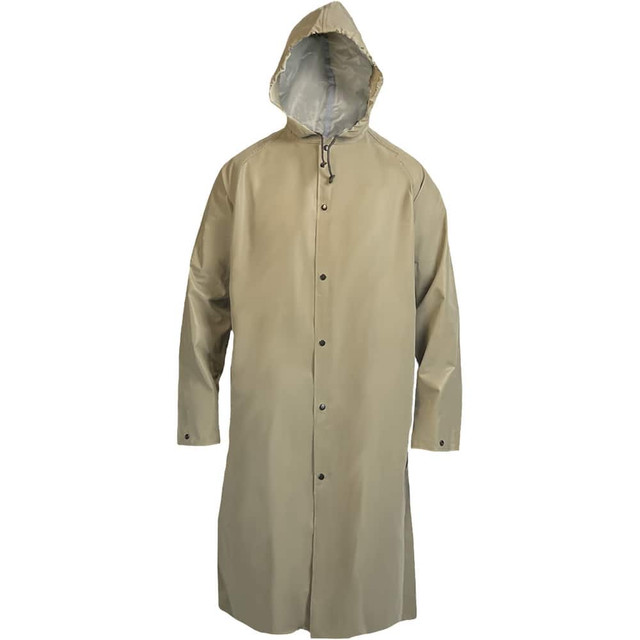 Louisiana Professional Wear 300AHCGR2X Coat: Size 2XL, Olive Dab Green, Neoprene & Nylon