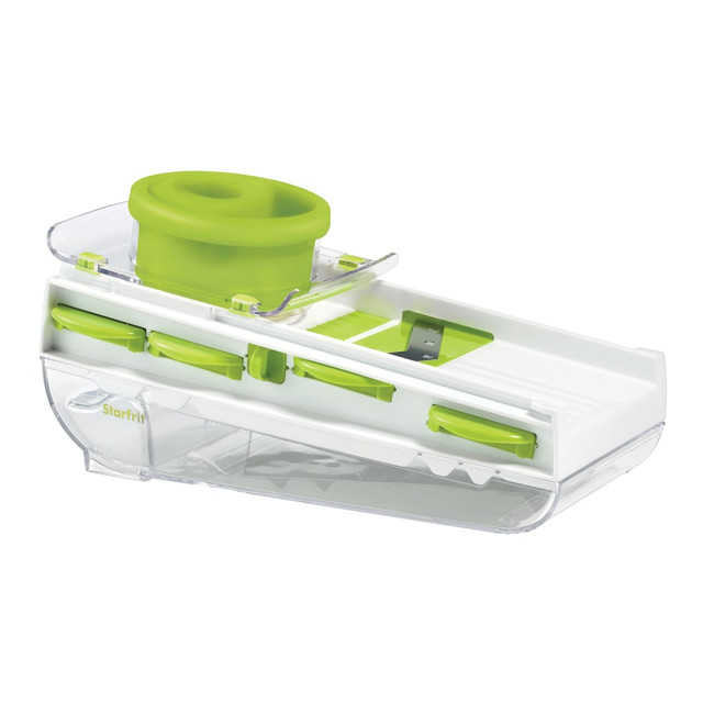 STARFRIT USA INC 93087-002-0000 Starfrit Easy Mandoline, Green/White STARFRIT USA INC 93087-002-0000 Starfrit Easy Mandoline, Green/White